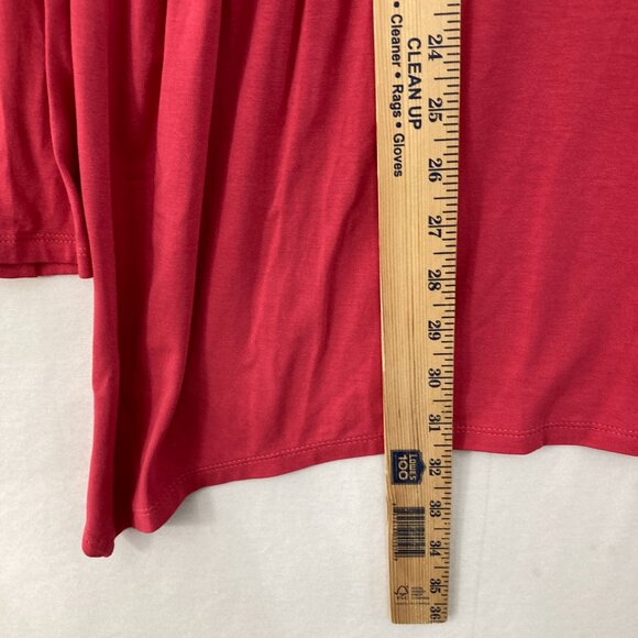 J. Jill size XL Wearever Collection Pink Long Sleeve Stretch Knit Comfy Tunic - Picture 5 of 9